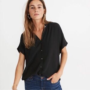 Madewell Central Drapey shirt